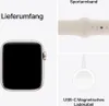 Collage showing an Apple Watch, a sport band, and a magnetic charging cable. Náhľad obrázku produktu