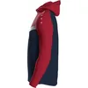 JAKO Unisex Kapuzenjacke Iconic, Farbe:marine/chili rot, Produktbild-Vorschau 3
