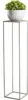 HowHomely Blumenständer beige Blumenhalter 24x24x100 cm Produktbild-Vorschau 1