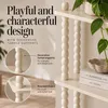Mica Decorations Latty Regal w kolorze beżowym, wykonane z Podgląd zdjęcia produktu 4