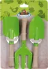Esschert Design Outils pour enfants, set de 3, vert ; KG106 Voir les images du produit 1
