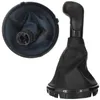 Skoda Fabia II 07-12 Pomello del cambio nero + guarnizione Anteprima dell’immagine prodotto 2