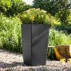 Jardinière Cubico Color 40 ALL-IN-ONE LECHUZA, gris Voir les images du produit 5