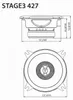 JBL Stage3 427 | 2 vie | altoparlante coassiale da 10 cm Anteprima dell’immagine prodotto 9