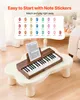 VEVOR Kinder-Keyboard, 37 Tasten, Digitales Holzpiano für Produktbild-Vorschau 6