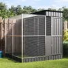 vidaXL Voliere mit Erweiterung Silber 209 x 203 x 216 cm Produktbild-Vorschau 2