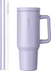 Tumbler 40oz - Thermo Becher mit Strohhalm und Henkel 1200ml Edelstahl Vinsun Produktbild-Vorschau