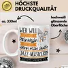 Jazz-Musikerin Tasse Geschenk Spruch Wer Will Schon Produktbild-Vorschau 3