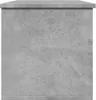 vidaXL Truhe Betongrau 102x35x35 cm Holzwerkstoff Produktbild-Vorschau 5