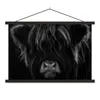 MuchoWow® Textilposter Schottischer Highlander - Kuh - Produktbild-Vorschau 1