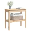 vidaXL Table console 80x40x75 cm pin massif Voir les images du produit 8