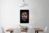 MuchoWow® Poster Tiger - Farben - Schwarz 60x90 cm - Produktbild-Vorschau 2
