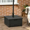 Outsunny Sonnenschirmständer bis 80 kg Sand befüllbar Produktbild-Vorschau 2