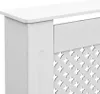 vidaXL Heizkörperabdeckung Weiß 112×19×81,5 cm MDF Produktbild-Vorschau 5