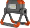 A portable LED work light with a tripod stand. Produktbild-Vorschau