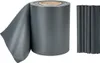 Zaunschutzfolie 19cm x 35m mit 20 Befestigungsclips grau Produktbild-Vorschau 1