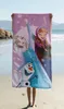 Toalla de playa de Disney Frozen, suave, de poliéster, de Vista previa de la imagen del producto 3