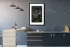 MuchoWow® Gerahmtes Poster Stadtplan - Deutschland - Gold - Produktbild-Vorschau 5