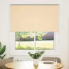 vidaXL Verdunkelungsrollo Beige 120x150 cm Stoffbreite Produktbild-Vorschau 1