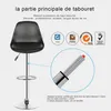 Tabouret de bar Lot de 8 tabourets de bar réglables en Voir les images du produit 3