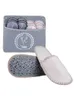 ONVAYA® ABS Gästepantoffel | Vintage Hirsch | 6er Set | Produktbild-Vorschau 9