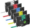 Phomemo 5-er Pack Ersatzetikettenband für Brother P-touch Produktbild-Vorschau 1