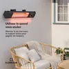 Klarstein Chauffage Infrarouge 2000W – Sur Pied & Mural, 8 Voir les images du produit 3