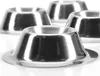 com-four® 12x Eierbecher aus Edelstahl - elegante Produktbild-Vorschau 3