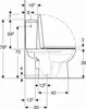 Renova Boden-Toilettenset GEBERIT - 501.755.00.1 Produktbild-Vorschau 4