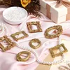 8er Set Mini-Bilderrahmen - Gold - Vintage Fotorahmen - Produktbild-Vorschau 2