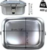 Gardenko Lunch Box 1.5L stal nierdzewna 20x15x7 cm Podgląd zdjęcia produktu 3