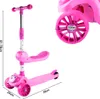 Malplay Dreirädriger faltbarer Roller LED-Räder Kitten 2in1 Produktbild-Vorschau 2