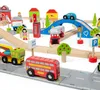 Bigjigs Toys City Road and Railway Set, Eisenbahn- & Produktbild-Vorschau 7