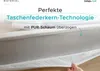 Taschenmatratze SOMNIA 18 cm 90 x 200 cm Matratzenschutz: Produktbild-Vorschau 3