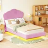 okwish Polsterbett Plattformbett 90×200 cm mit Lattenrost, Produktbild-Vorschau 2