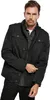 A man wearing a black jacket and jeans, posing for a product shot. Produktbild-Vorschau