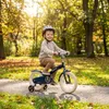 DERYAN Luxe Detský Bicykel 12 Palcov - 3 v 1 Odrážadlo s Náhľad obrázku produktu 4