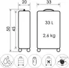 Trolleykoffer Happy Stitch Blauw, 50cm Produktbild-Vorschau 8
