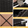 Yaheetech 2er Set Rattan Hocker Gartenhocker mit Produktbild-Vorschau 6