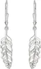 NKlaus Paar Brisur Feder Ohrhänger 925 Silber glanz 23x7mm Produktbild-Vorschau 1