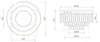 tooLight Deckenlampe App780-7C Kristall Runden Produktbild-Vorschau 7