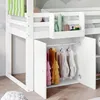 Stapelbed van 90x200 cm met kledingkast, opbergtrap, Productafbeelding-voorbeeld 19