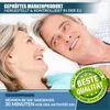 An older couple in bed, smiling at each other. Produktbild-Vorschau