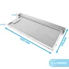 A metal grease filter for a kitchen hood with dimensions marked. Náhled obrázku produktu