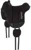 A black horse saddle on a white background. Náhled obrázku produktu