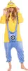 Nikcorp Jumpsuit Pyjama Damen Kinder Onesie Figur Gelb L Produktbild-Vorschau 6