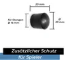 Kickerstangen Endkappen Profi für 16 mm Voll- und Produktbild-Vorschau 3