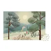 Janod Art Puzzle Zimná rozprávková krajina 1500 dielikov Náhľad obrázku produktu 1