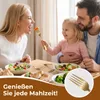 Besteck Set, 6 Personen Geschirrset, 24-teiliges Edelstahl Produktbild-Vorschau 8