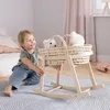 howa Puppenwiege aus Holz mit herausnehmbaren Produktbild-Vorschau 3